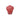 Glass Strawberry Shaped Vase