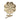 Gold Flower Shaped Dish
