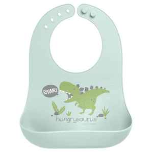 Stephen Joseph Silicone Bib Dino