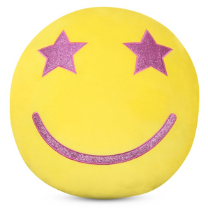 Starry Eyed Smile Face Plush