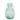 Frosted Seafoam Large Glass Vase