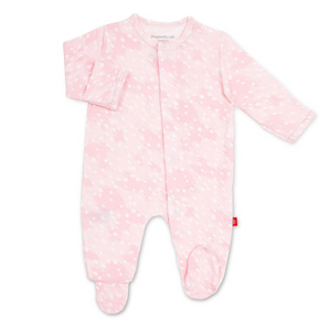 Magnetic Me Modal Magnetic Footie Pink Doeskin