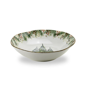 Arte Italica Natale Pasta/Soup Bowl