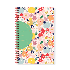 Esp Blossom Slim Paperback Spiral Journal