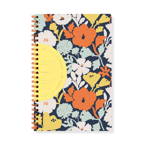 Esp Cloud Flower Slim Paperback Spiral Journal