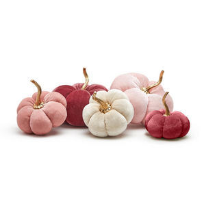 Pink Hues Plush Pumpkin