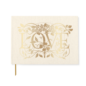 Deco Floral Love Guest Book