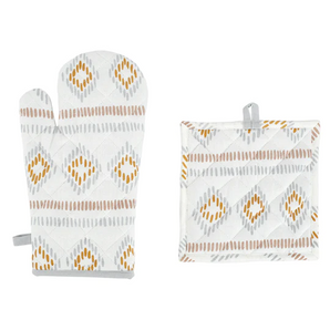 Vietri Bohemian Mitt & Potholder