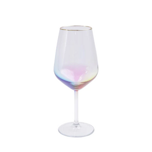 Vietri Rainbow Wine Glass