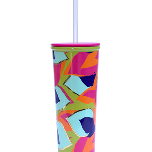 24oz. Tumbler with Stainless Straw