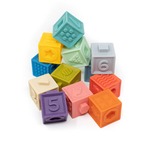 Building Block Teether & Bath Toy