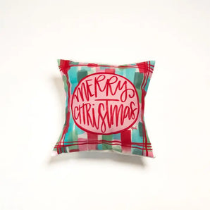 Wonderland Merry Christmas Pillow