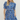 Blue Print Short Puff Mini Dress