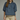 Dark Denim Puff Sleeve Top