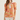Tangerine Floral Print Short Puff Sleeve