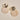 Toffee Glow Marble Earring