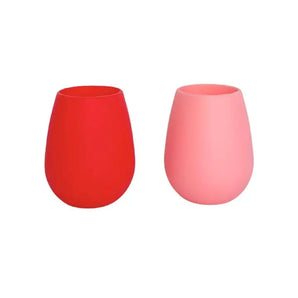 2pk Silicone Unbreakable Stemless