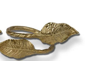 Gold Leaf Napkin Ring