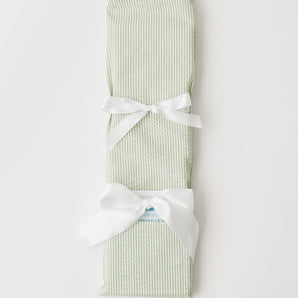 Green  Seersucker Cake Knife - Birthday cake knife