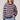 Long Sleeve Crewneck Stripe Knit Pullover