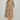 Brown Woven Print Midi Dress