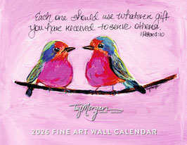 2026 Tay Morgan Wall Calendar