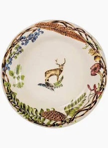 Juliska Forest Walk Stag Salad/Dessert