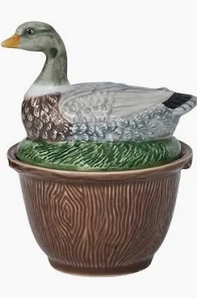 Juliska Forest Walk Lidded Duck Bowl