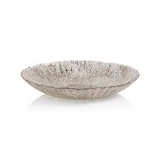 Luminara Fusion Glass Shallow Bowl