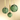 Green Embossed Leaf Ball