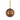 Harlequin Red & Gold Ball