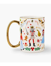 Nutcracker Porcelain Mug