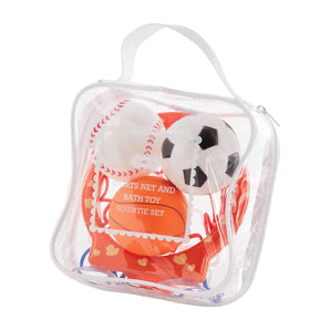 Sports Ball Bath Toy Set