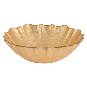 Gold Leaf Victoria Bowl