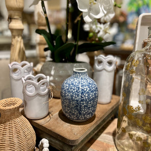 Blue and White Vases-3