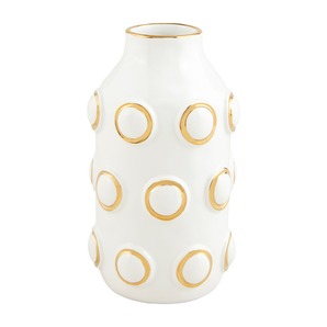 Gold Ceramic Vase