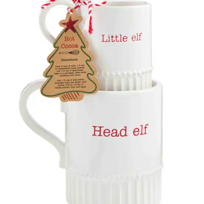 Holiday Big and Little Mug Set