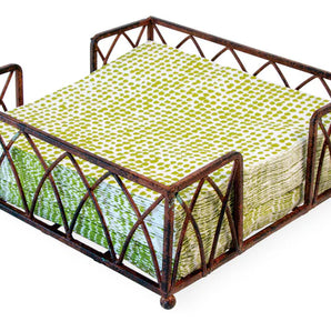 Aged Chestnut Arch Luncheon Caddy