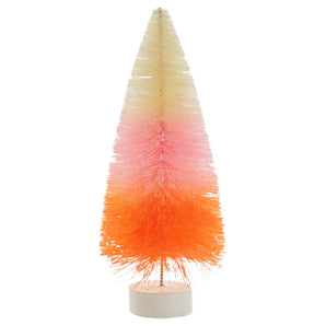 Candy Corn Bottlebrush Tree Large