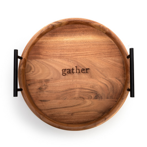 Gather Wood Tray