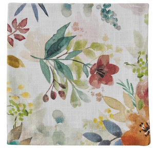 Amber Floral Printed Napkin