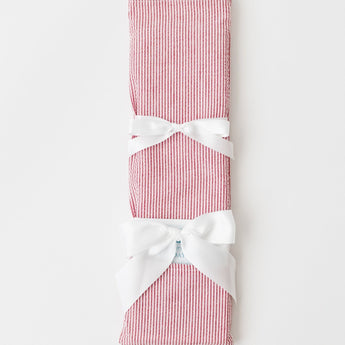 Red Seersucker Cake Knife - Birthday cake knife