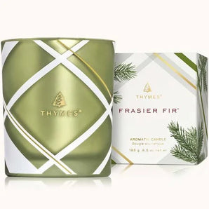 Frasier Fir 6.5oz Plaid Candle