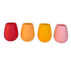 4pk Silicone Unbreakable Stemless