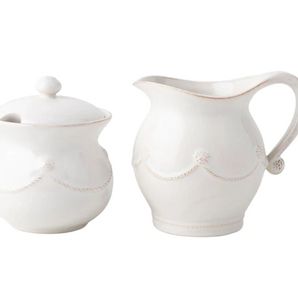 Berry and Thread Sugar and Creamer 3 piece set