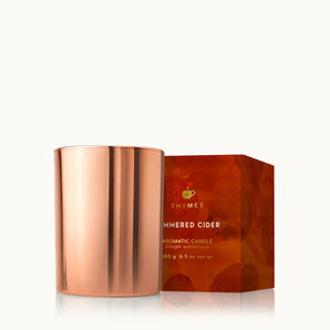 Simmered Cider Metallic Candle