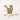 Gold Cast Iron Bird with Crown