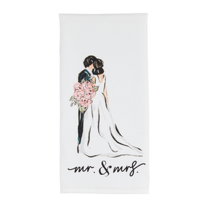 Mr & Mrs Cotton Hand Towel