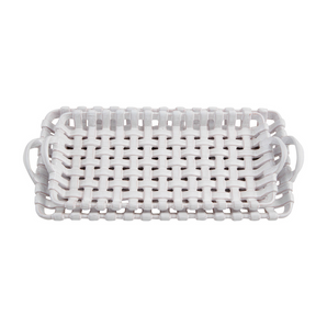 Nested Basket Weave Tray