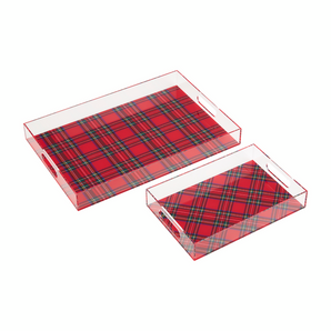 Acrylic Tartan Tray